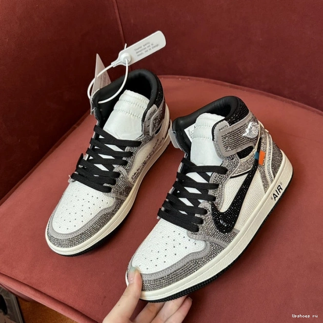 Shoes Designed Diamond Jordan 0706